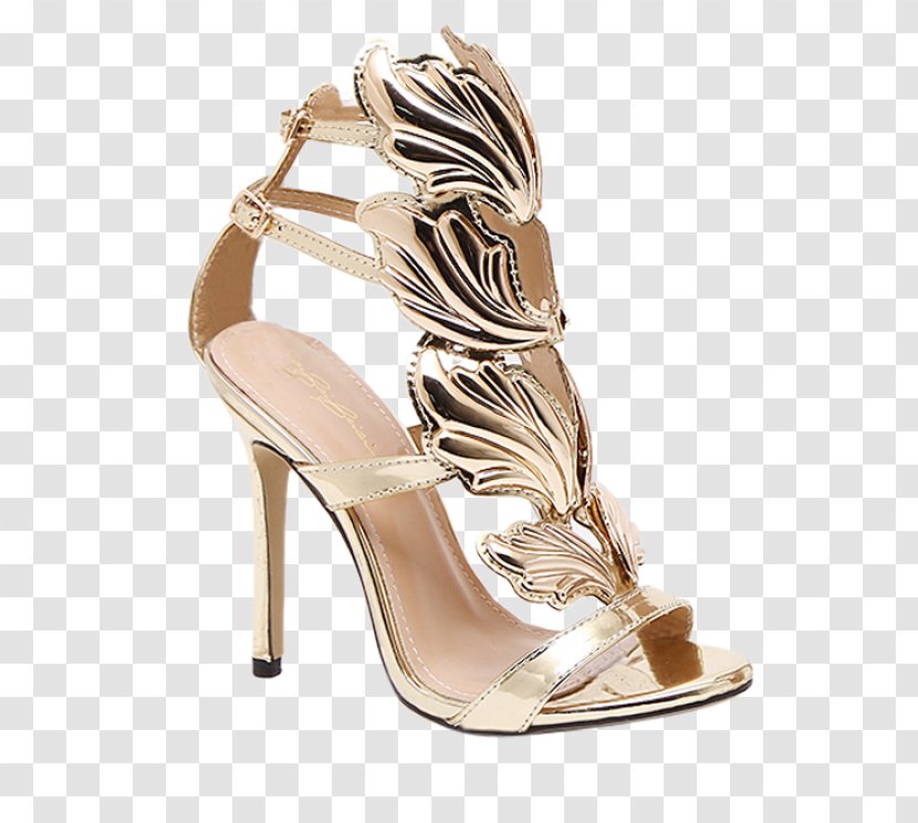 Sandal High-heeled Shoe Stiletto Heel Size - Court Transparent PNG