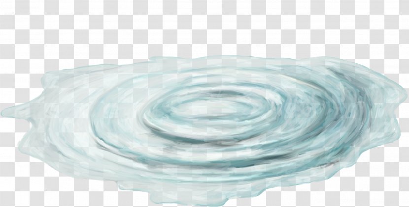 Water Drop Download Clip Art - Dishware - Blue Wave Transparent PNG