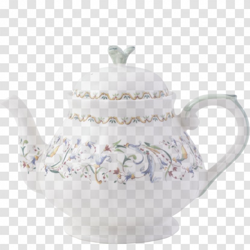 Teapot Tableware Kettle Lid Serveware - Ceramic - Porcelain Transparent PNG