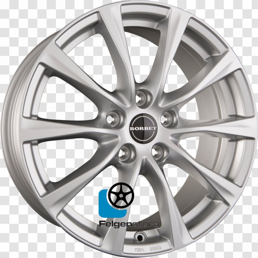 Car BORBET GmbH Rim Alloy Wheel - Automotive System Transparent PNG