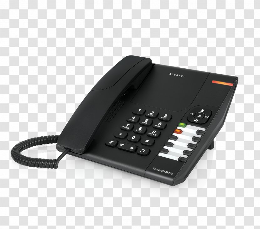 Home & Business Phones Alcatel Temporis IP150 VoIP Phone IP100 - Telephony - Badge Transparent PNG