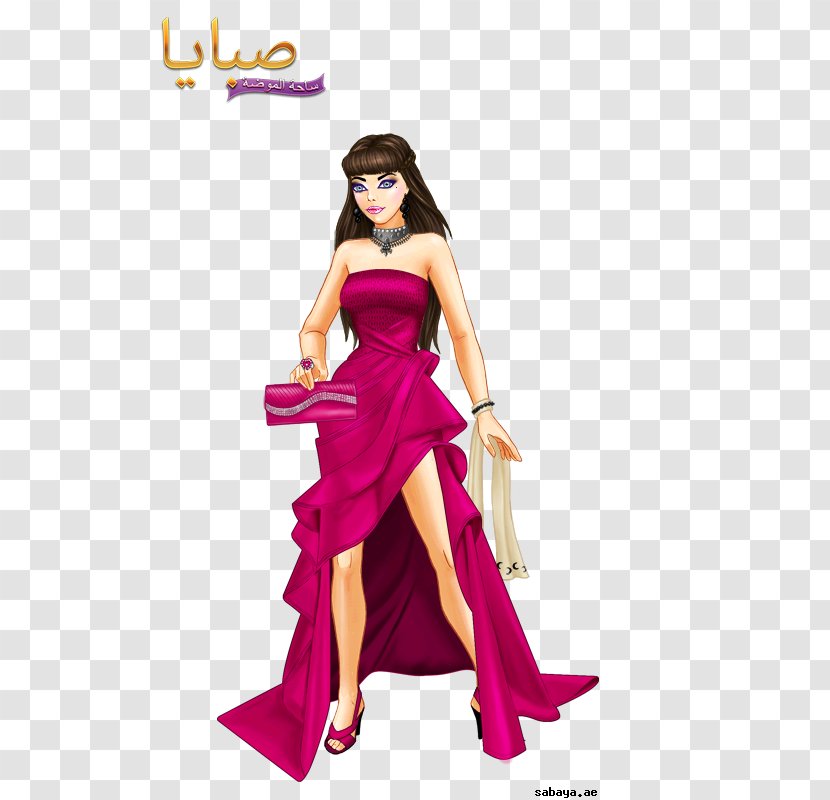 Dress Clothing Skirt Fashion Evening Gown - Doll Transparent PNG