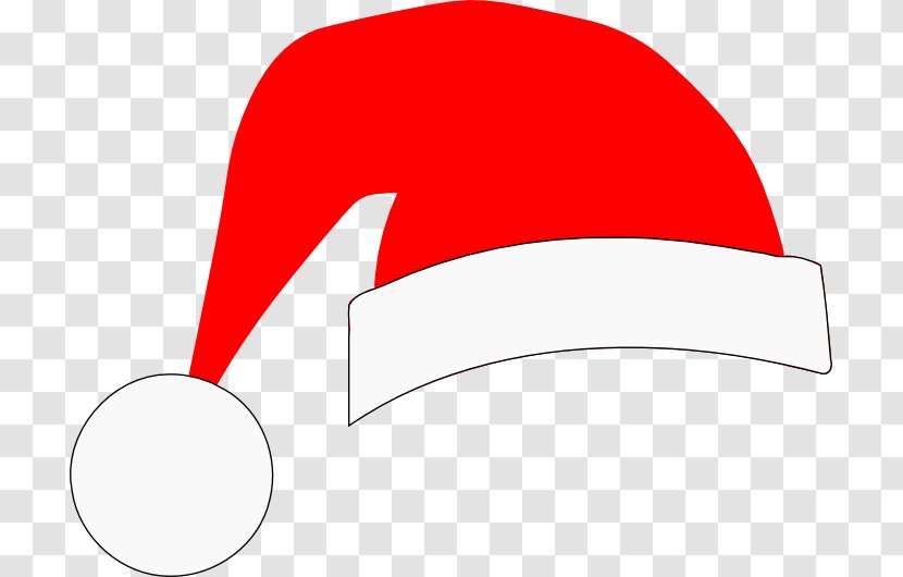 Santa Claus Christmas Hat Clip Art Transparent PNG