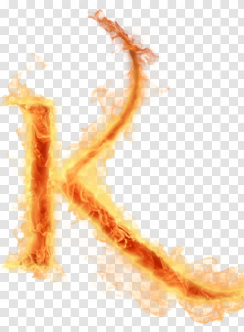 Alphabet Letter Clip Art - Orange - K Transparent PNG
