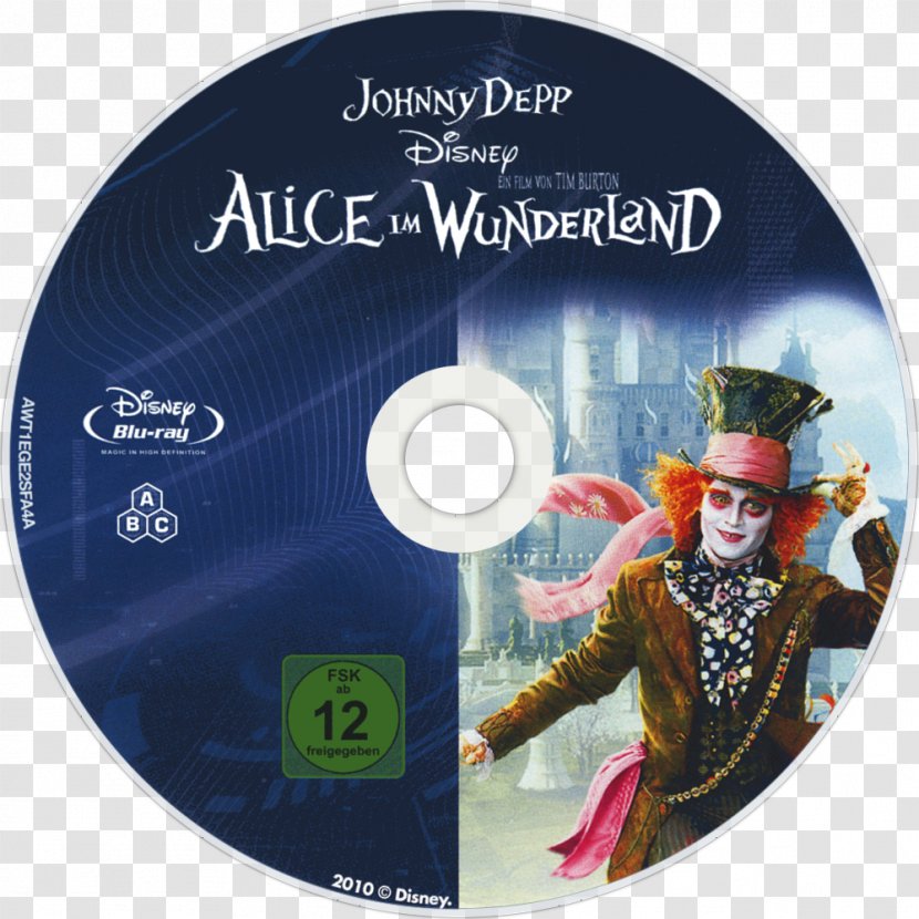 Alice's Adventures In Wonderland White Rabbit Mad Hatter Alice - Dvd - Fanart Transparent PNG