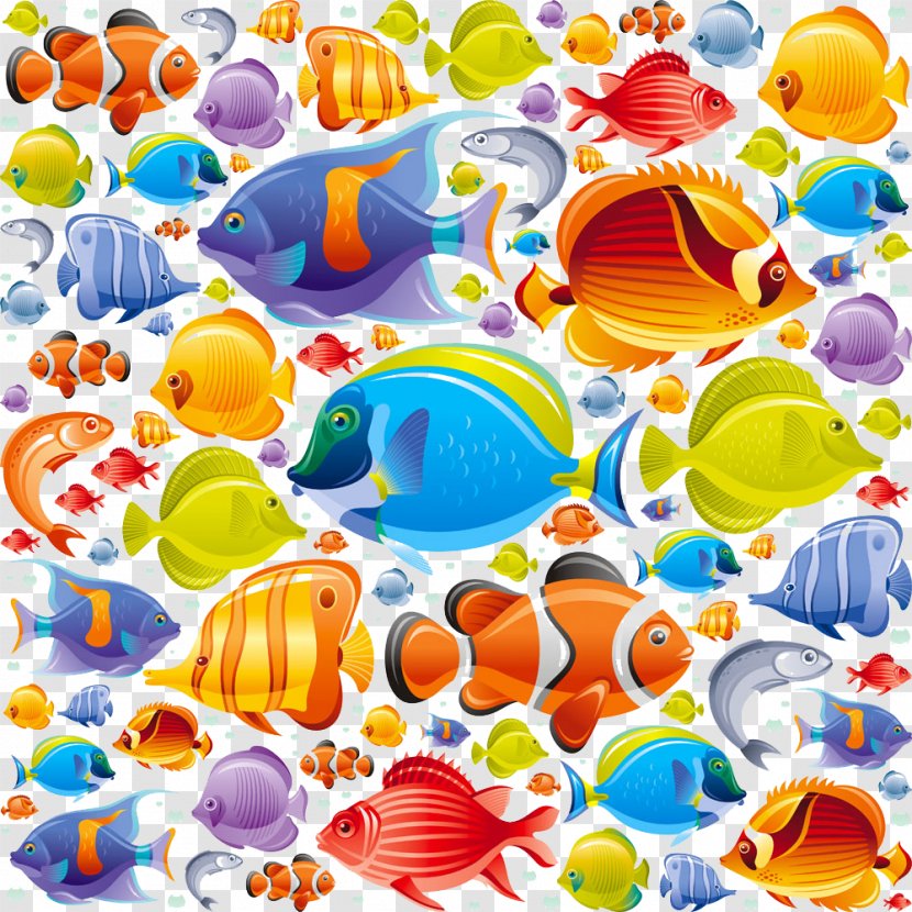 Tropical Fish Icon - Organism - Vector Background Transparent PNG
