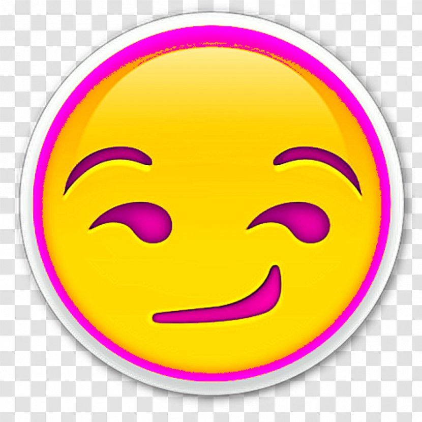 Emoji Wink Smirk Smiley - Face With Tears Of Joy Transparent PNG
