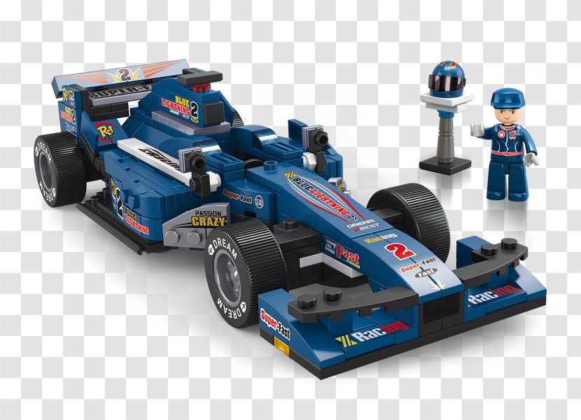 Formula 1 Two LEGO Toy Block - Play Vehicle Transparent PNG