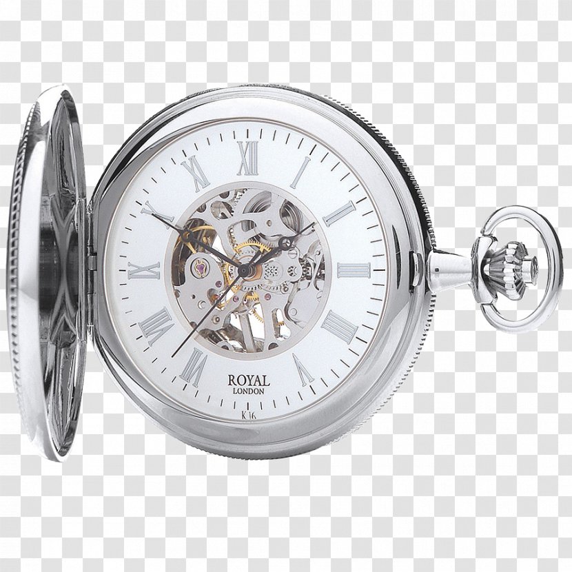 Pocket Watch Mechanical Movement - Platinum Transparent PNG