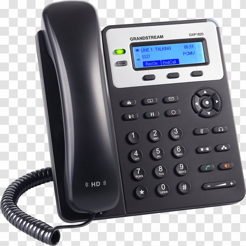 Grandstream Networks VoIP Phone Voice Over IP Telephone Home & Business Phones - Session Initiation Protocol - TELEFONO Transparent PNG