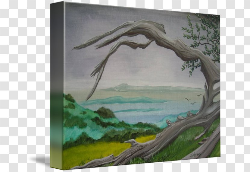 Painting Landscape Picture Frames Tree Wood Transparent PNG