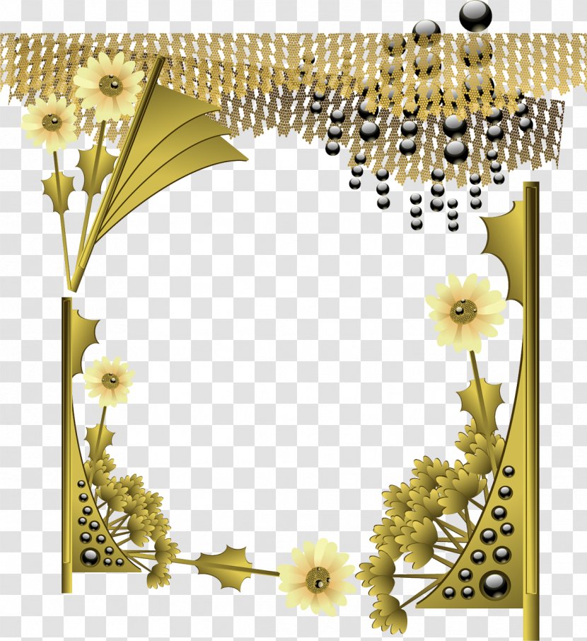 Picture Frames Floral Design - Florais Transparent PNG