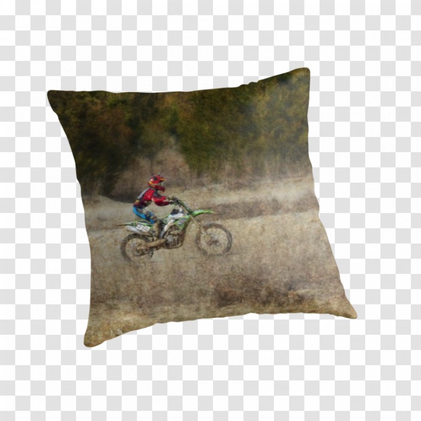 Throw Pillows Cushion Douchegordijn Motorcycle - Curtain - People Riding Bikes Work Transparent PNG
