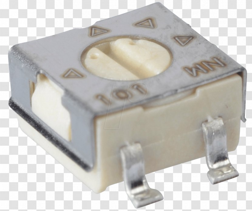 Cermet Electronic Component Trimmer Potentiometer Transparent PNG