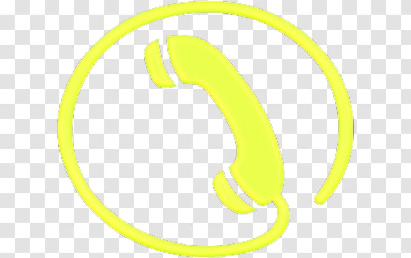 Yellow Line Font Symbol Circle Transparent PNG