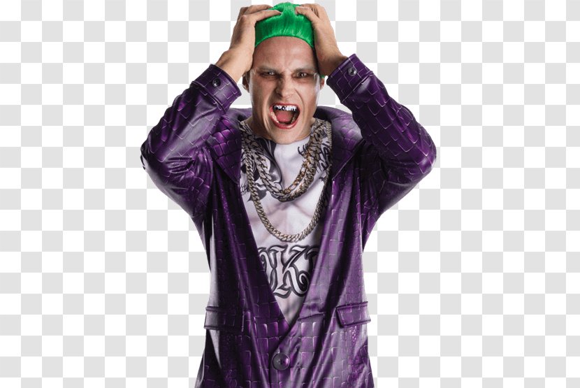 Joker Suicide Squad Jared Leto Halloween Costume - Clothing Accessories Transparent PNG