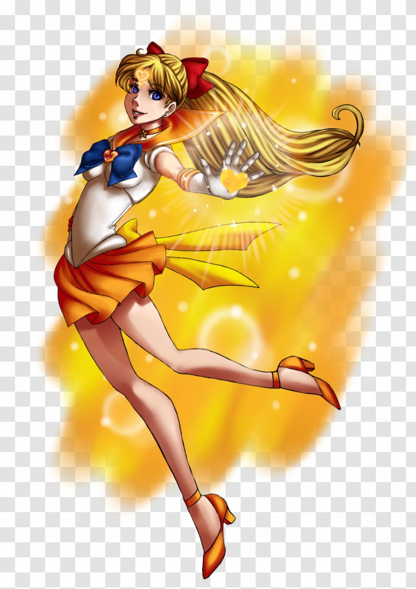 Sailor Venus Work Of Art Queen Serenity - Tree - Huaxia Moon Beauty Transparent PNG