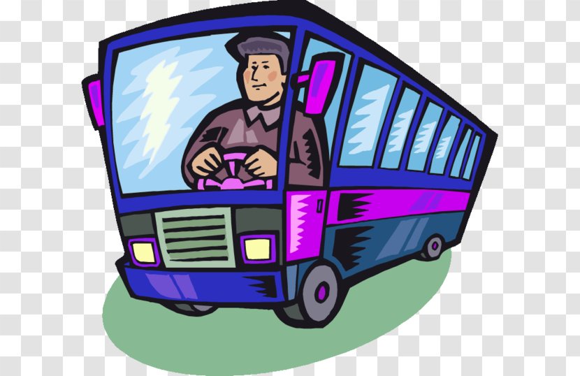 Bus Driver Clip Art Driving School Transparent PNG