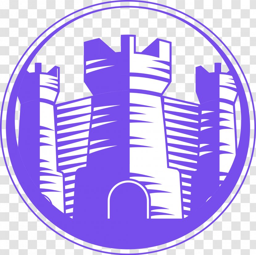 Fortification Castle Clip Art - Purple Transparent PNG