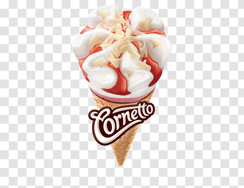 Sundae Ice Cream Cones Frozen Yogurt Chocolate - Cornetto Transparent PNG