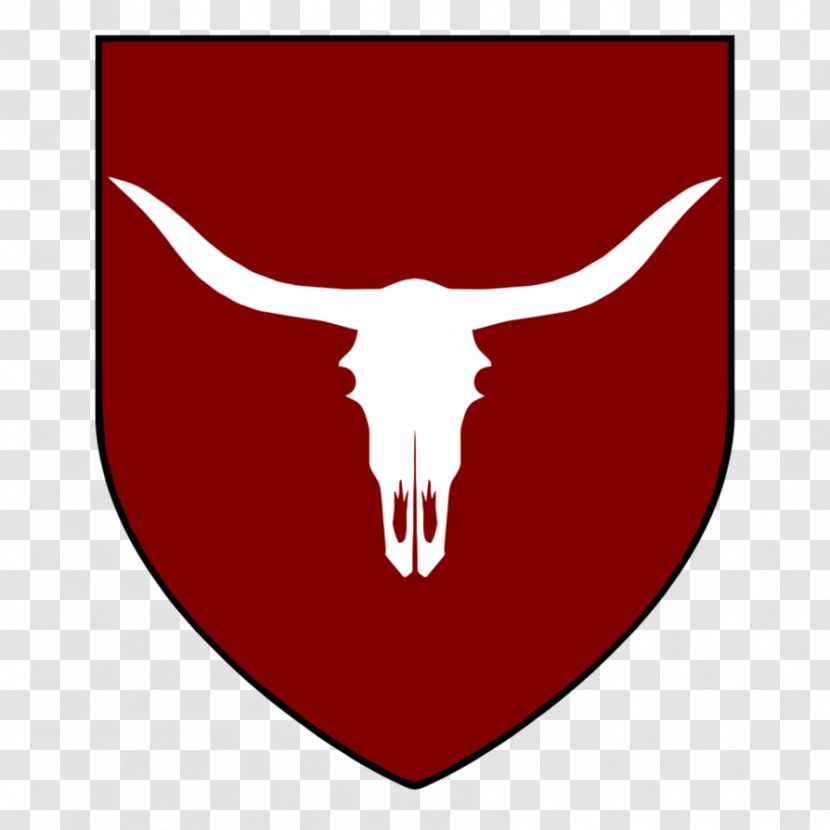 House Cattle Samwell Tarly Bone Logo - Red Transparent PNG