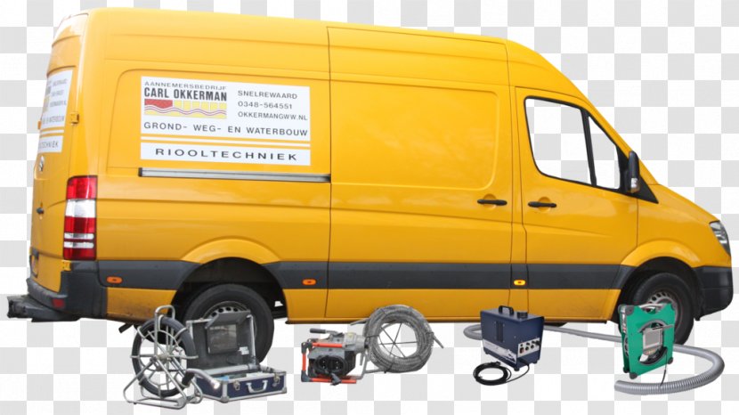 Compact Van Minibus Commercial Vehicle C.G.A. Okkerman - Bus Transparent PNG