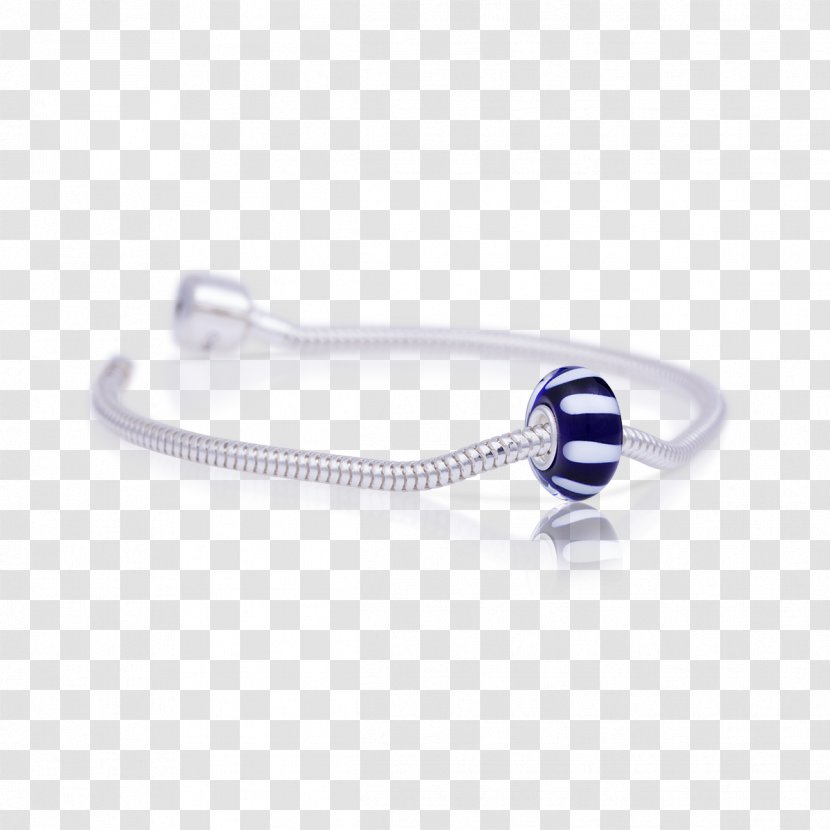 Bracelet Blu Jewelry Design Jewellery Silver - Nautico Transparent PNG