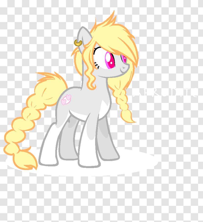 Horse Canidae Dog Clip Art - Yellow Transparent PNG