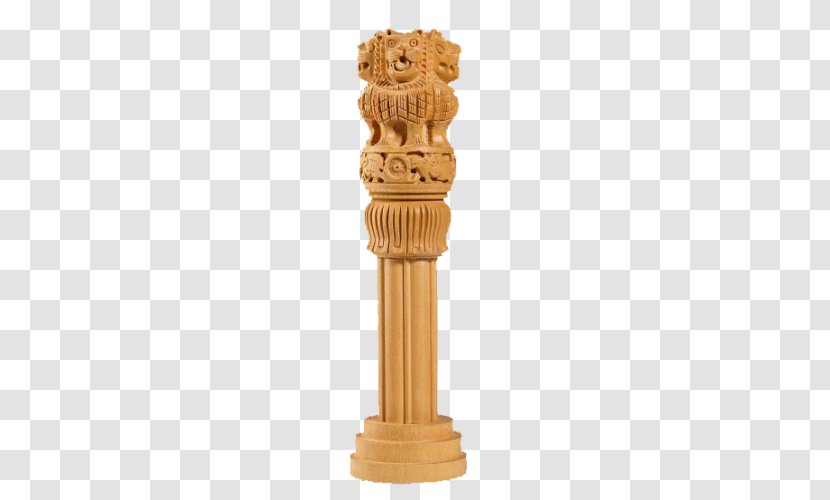 Pillars Of Ashoka Lion Capital State Emblem India Column Transparent PNG