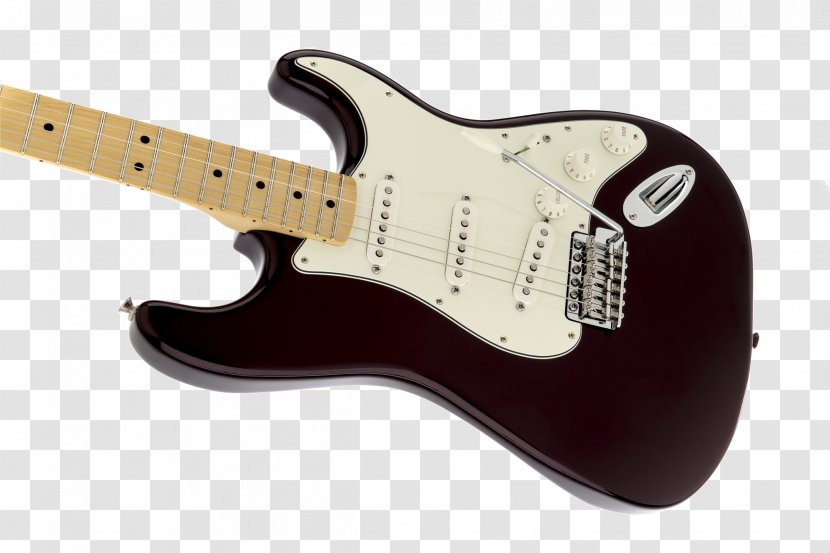 Fender Stratocaster Standard HSS Electric Guitar Fingerboard - String Instrument Transparent PNG
