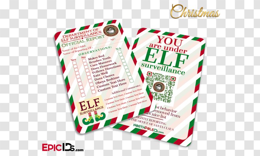 Résumé Santa Claus Report Card Letter - Job - Elf On The Shelf Transparent PNG