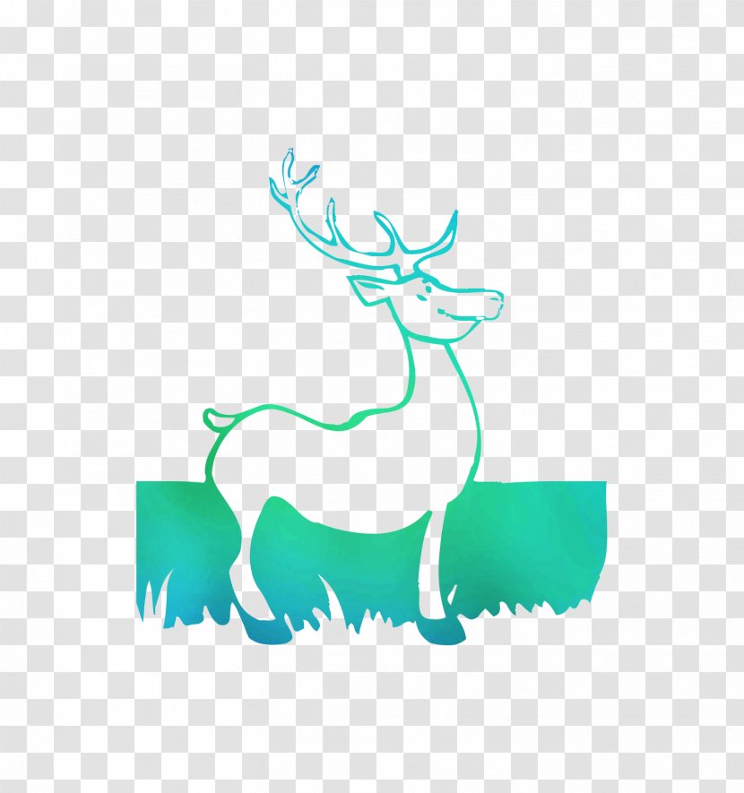 Reindeer Drawing Illustration Blog Image - Rectangle Transparent PNG