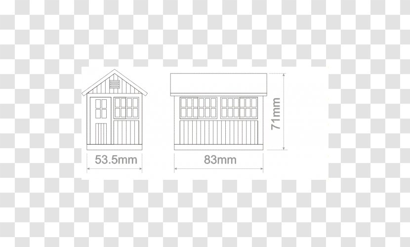 Property Line Shed Angle Home - House Transparent PNG