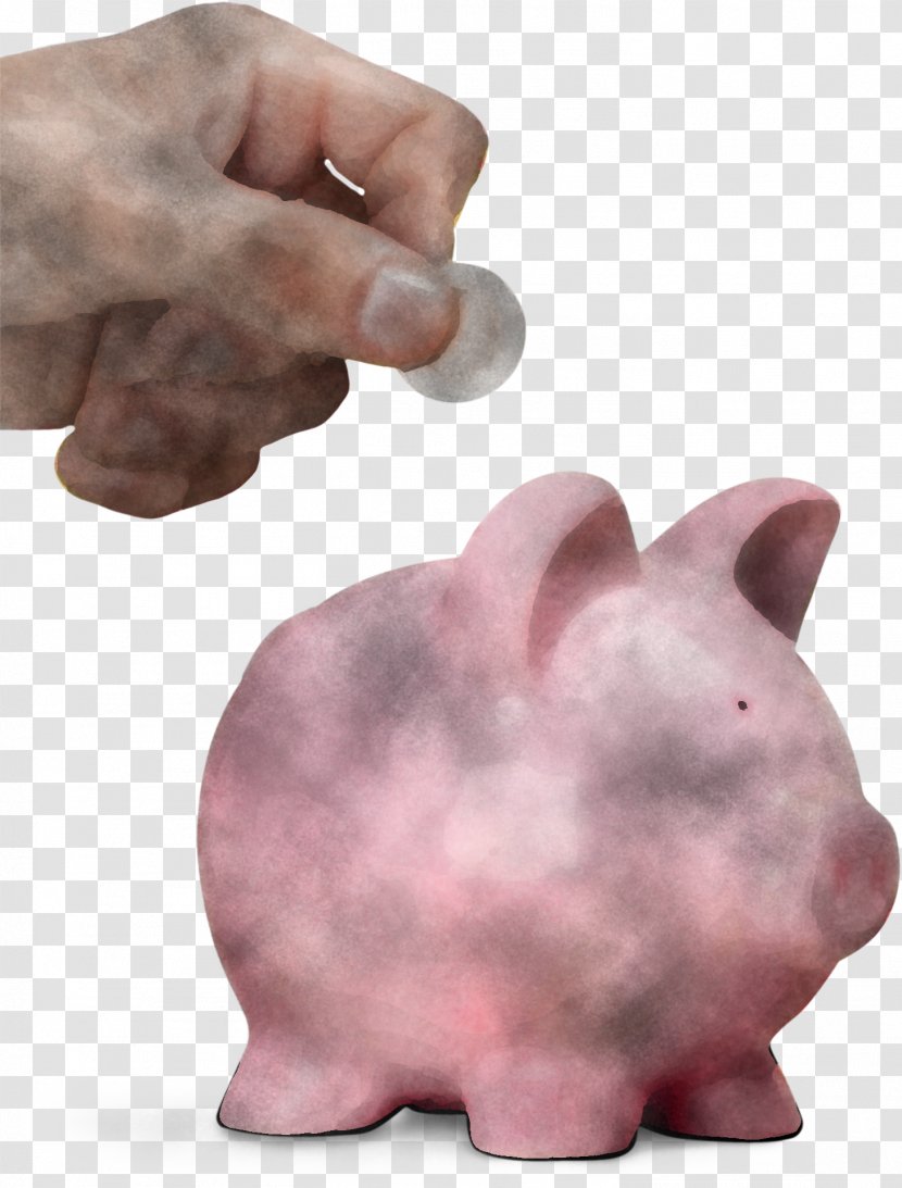 Piggy Bank - Saving - Snout Money Handling Transparent PNG