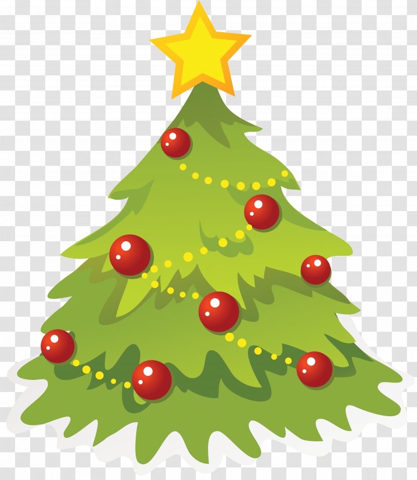 Christmas Tree Clip Art - Holiday Ornament Transparent PNG