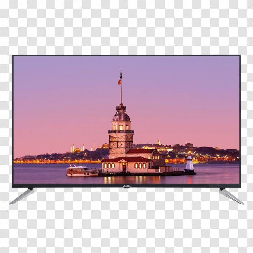 Vestel LED-backlit LCD 4K Resolution Ultra-high-definition Television - Ultrahighdefinition - Led Tv Transparent PNG