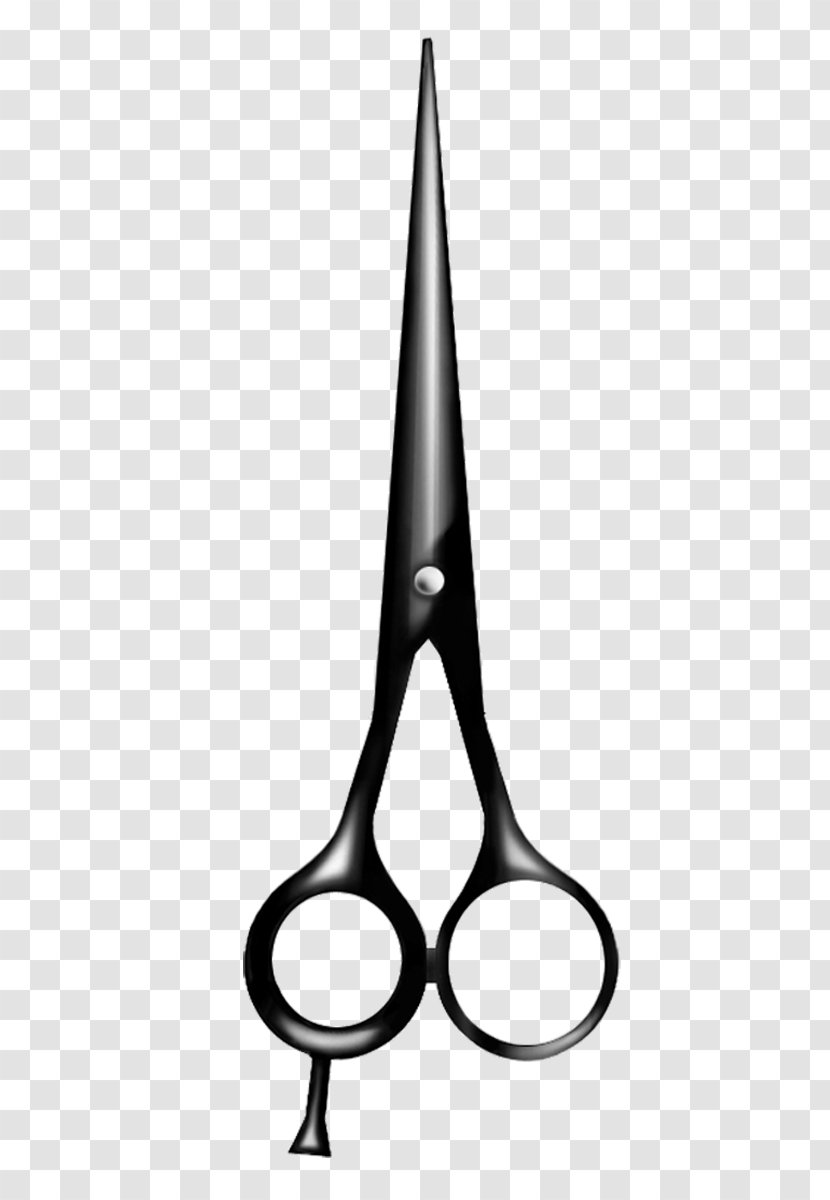 Comb Scissors Hair-cutting Shears Hairdresser - Fashion Designer Transparent PNG