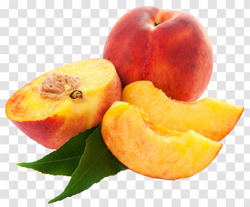 Juice Iced Tea Peach Nectar - Large Peaches Clipart Transparent PNG