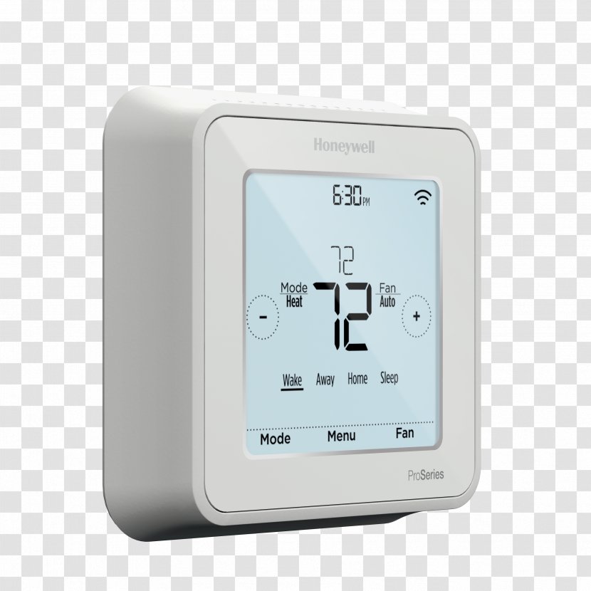 Smart Thermostat Honeywell Programmable Home Automation Kits Transparent PNG