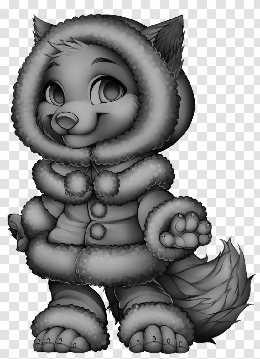 Kitten Whiskers Gray Wolf Fox Costume - Tree Transparent PNG