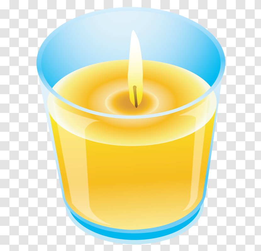 Candle Birthday Cake Flame - Burning Candles Transparent PNG