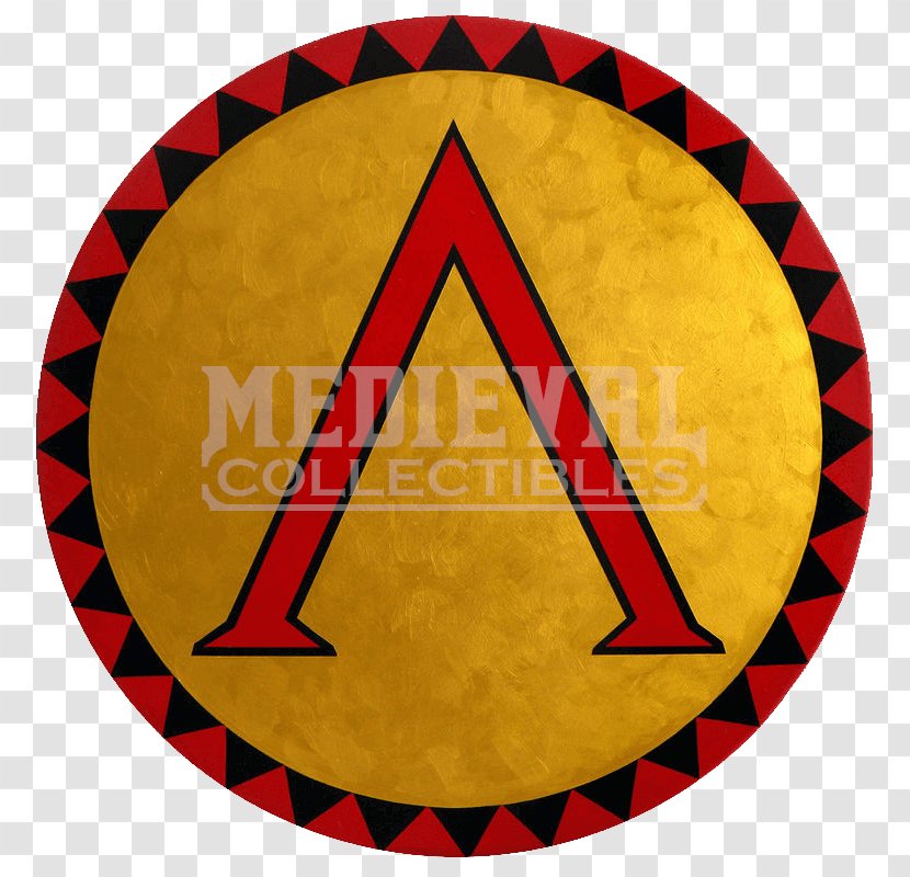 Spartan Army Ancient Greece Thebes Battle Of Thermopylae - Symbol - Shield Transparent PNG