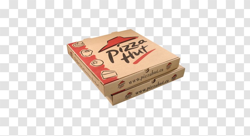 Pizza Hut Take-out Hamburger Box - Delivery Transparent PNG