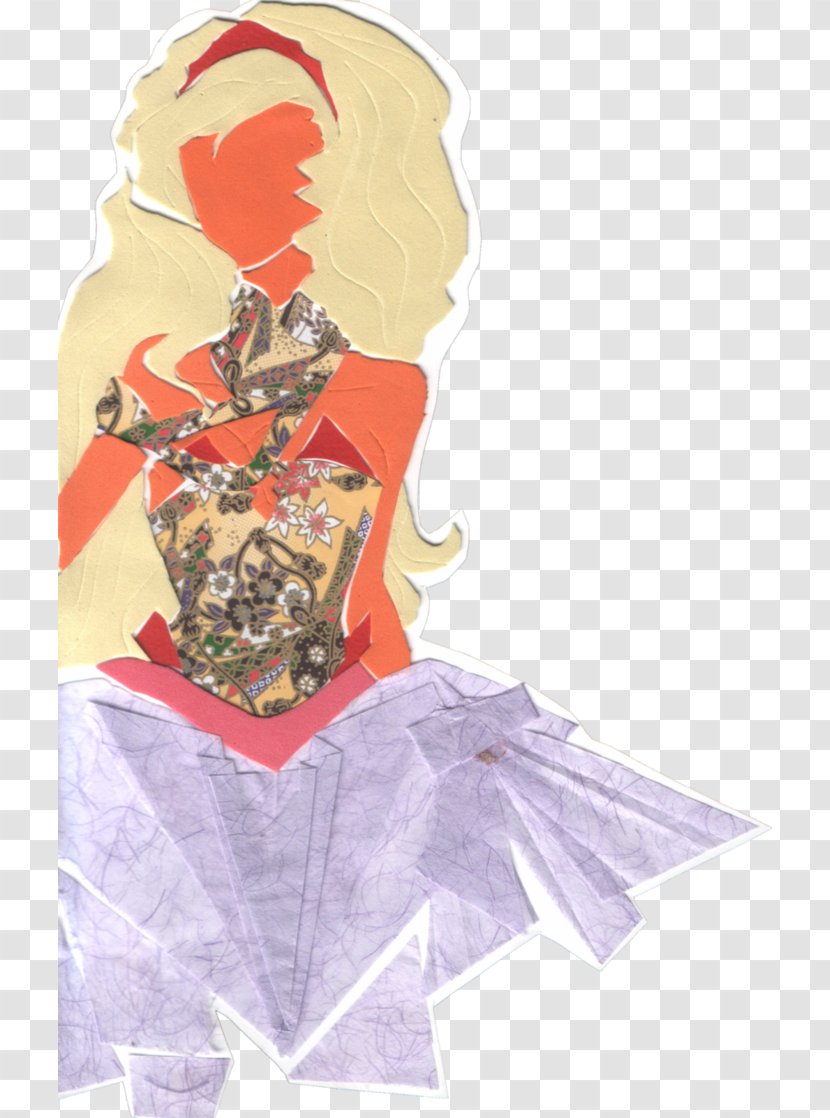 Paper Chiyogami Costume Design Origami - Indifferent Transparent PNG