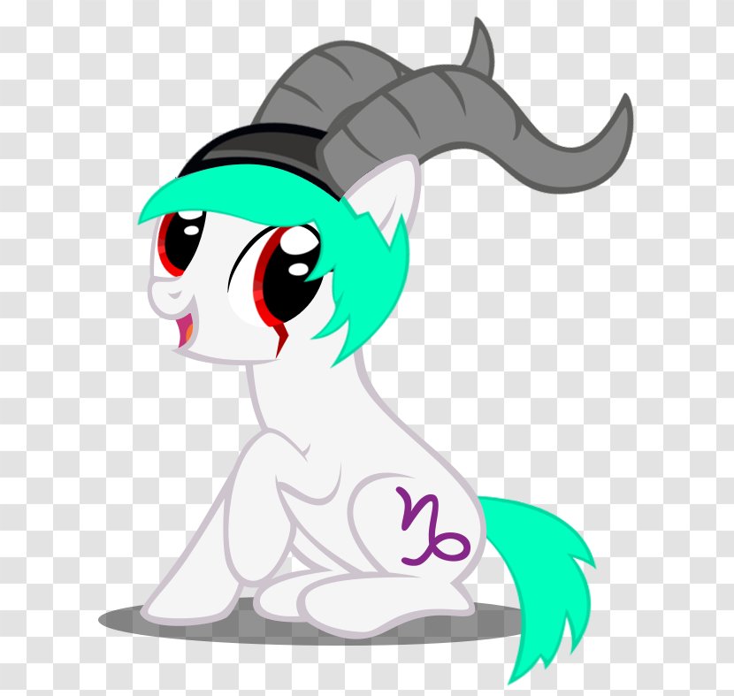 Pony DeviantArt Capricorn Cartoon - Head Transparent PNG