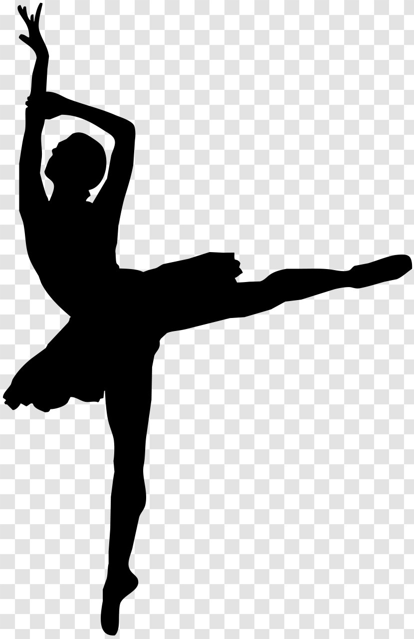 Ballet Dancer - Silhouette Transparent PNG