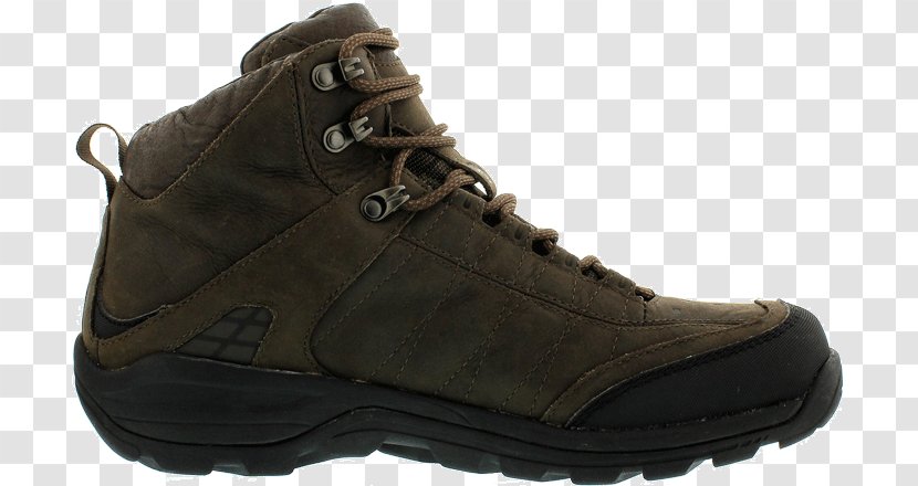 Hiking Boot Shoe Sneakers Leather Mountaineering - Turkish Coffe Transparent PNG