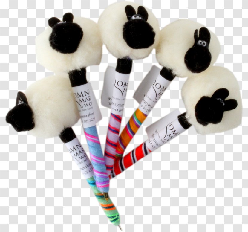 Romney Sheep Wool Felt Stuffed Animals & Cuddly Toys Pen - Notebook - Handmade Transparent PNG