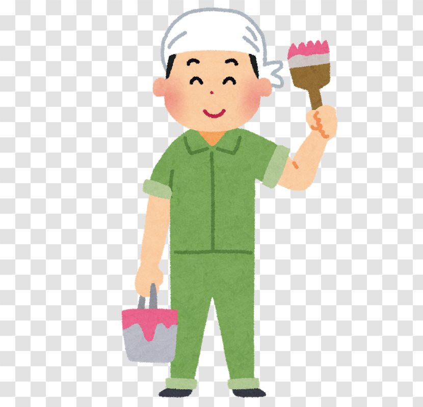 Paint Coating Wall Building Roof - Hand Transparent PNG