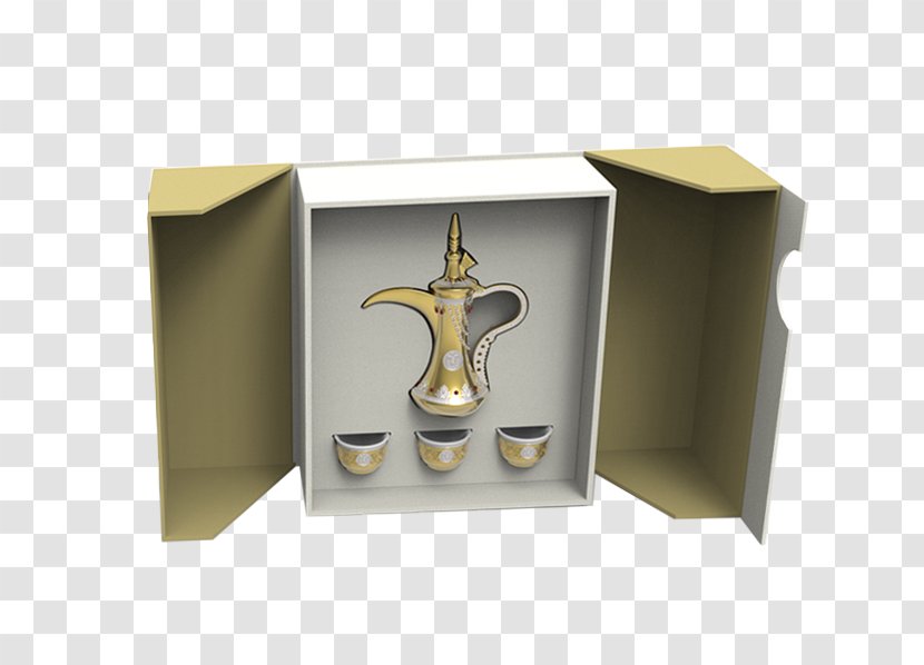 Coffee Emiratis Art - Maatouk Design - Arabic Pot Transparent PNG